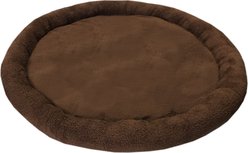 Dog Palace CRB Palace Fleece Dog Bed, Brown/Tan