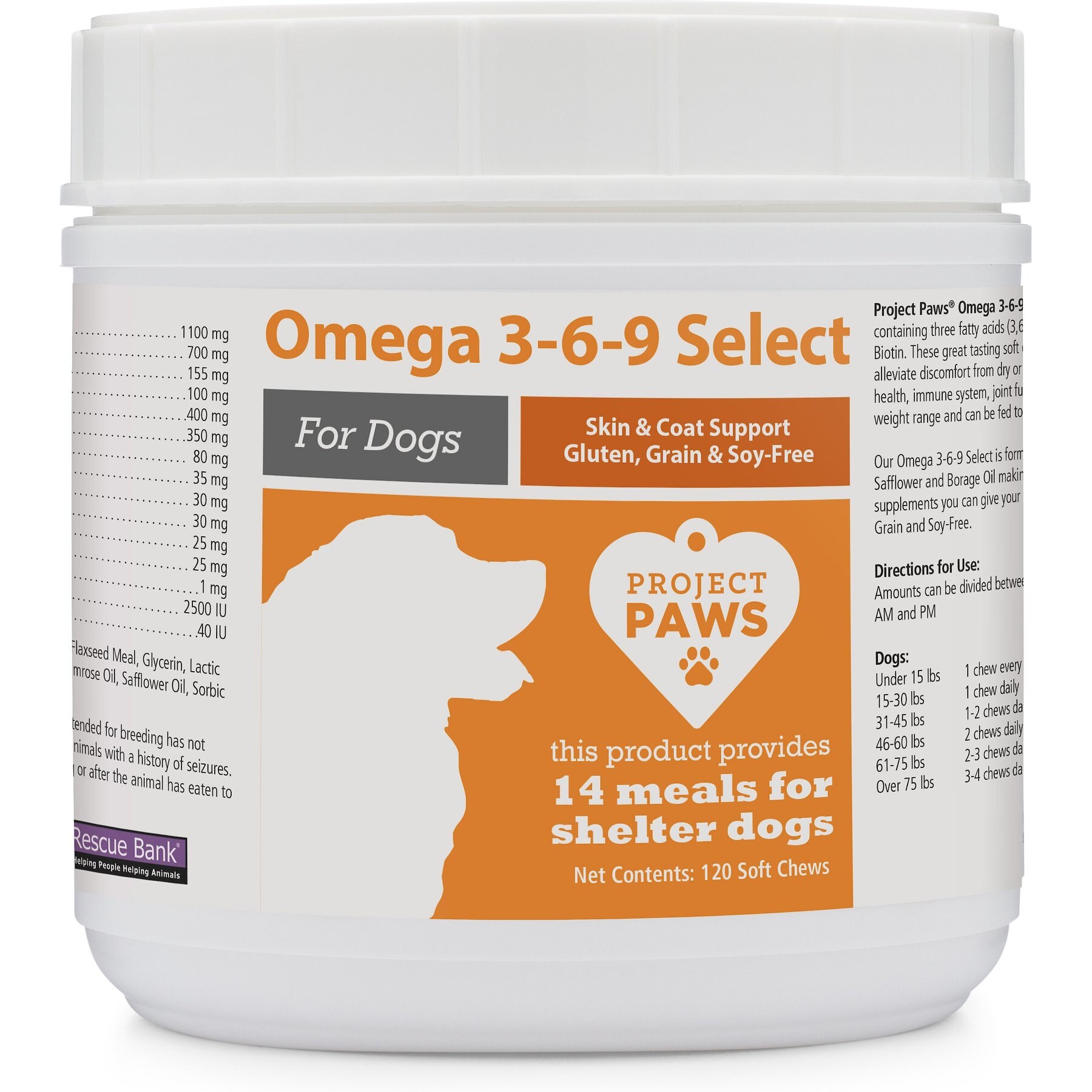 Omega 3 6 9 dog sale chews