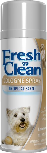 PetAg Fresh 'n Clean Dog Cologne Spray, Tropical Scent, 6-oz bottle slide 1 of 2