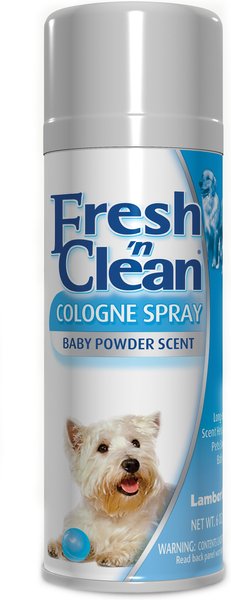 PetAg Fresh 'n Clean Dog Cologne Spray, Baby Powder Scent, 6-oz bottle slide 1 of 1