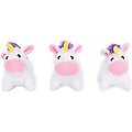 ZippyPaws Miniz Unicorns Dog Toy, 3 count