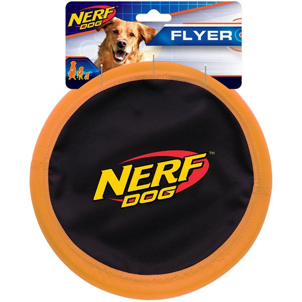 Nerf Dog Toys Nerf Dog Rubber Foam Rng Dog Toy, Flyng Dsc