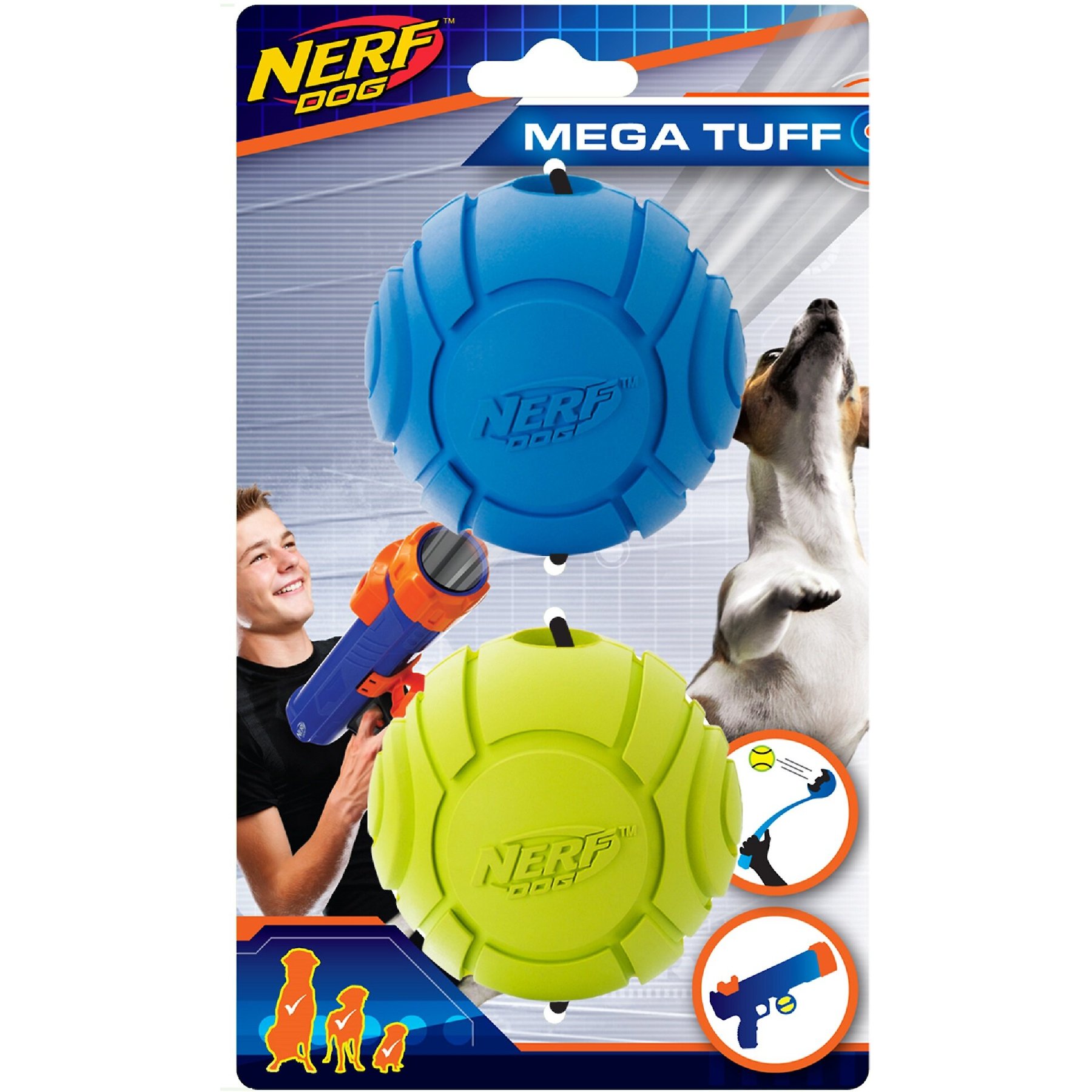 Nerf Puzzle Feeder Treat Ball Dog Toy