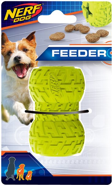 Nerf Dog Tire Feeder Dog Toy, 2.75-in slide 1 of 2