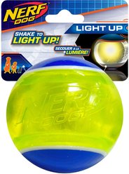 Nerf Dog Light Up LED Blaze Tennis Ball Dog Toy, 3.25-in slide 1 of 2