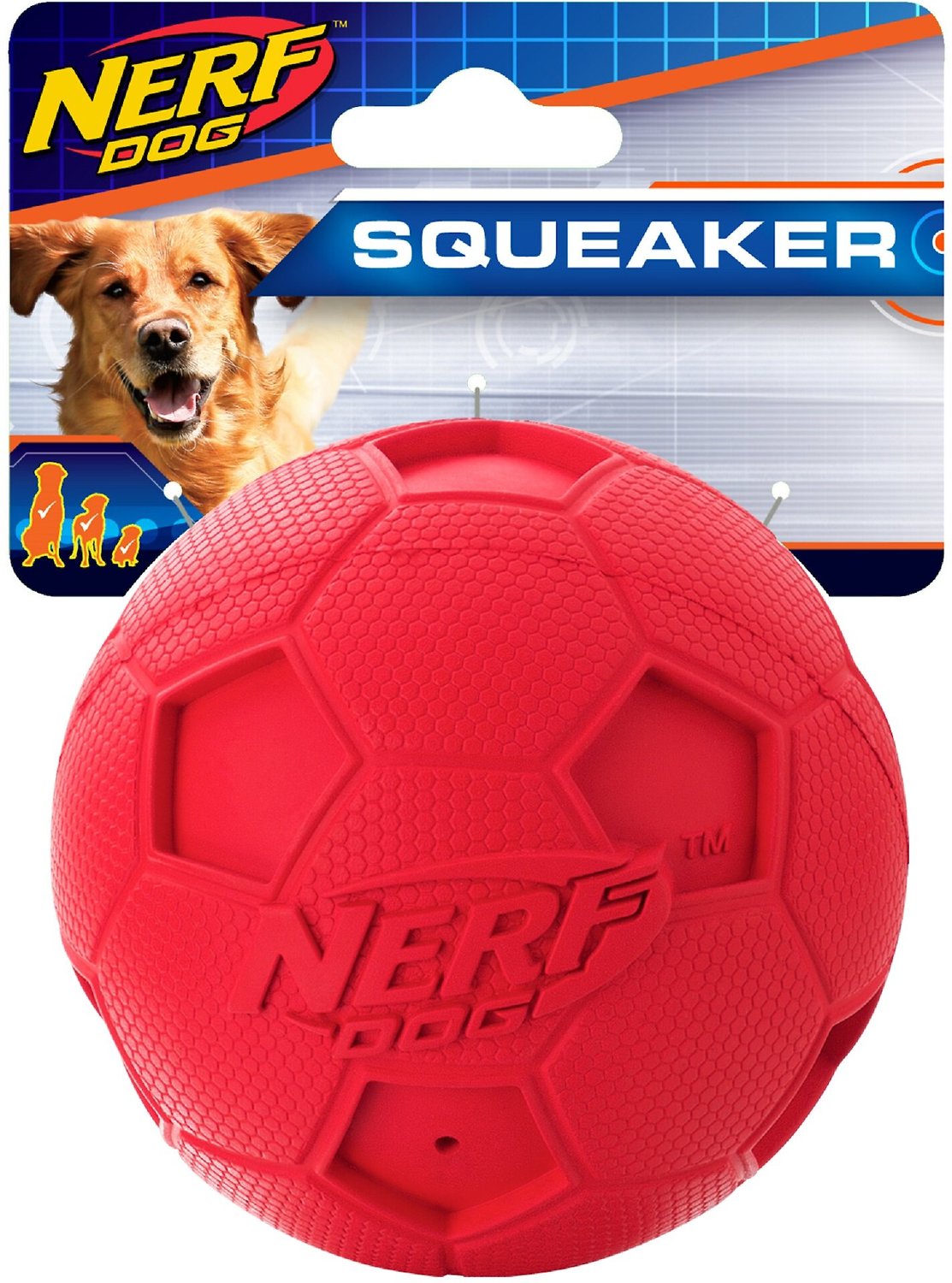 nerf ball dog toy