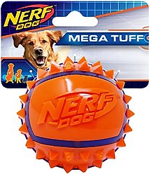 Nerf Dog Mega Tuff TPR Spike Ball Dog Toy