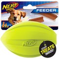 Nerf Dog Feeder Football Dog Toy, 2 count