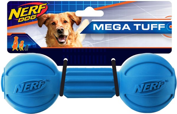 Nerf Dog Mega Tuff Barbell Chew Toy