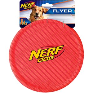 Nerf Dog Flyer Dog Toy, Red, 1 count