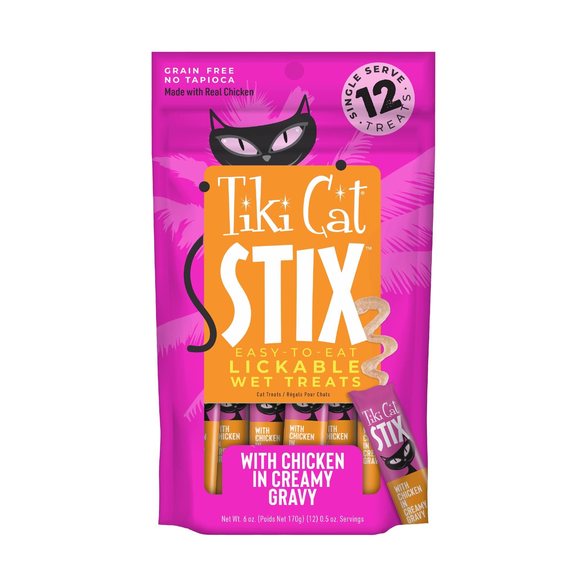 TIKI CAT Stix Chicken GrainFree Cat Food Topper Customer Questions