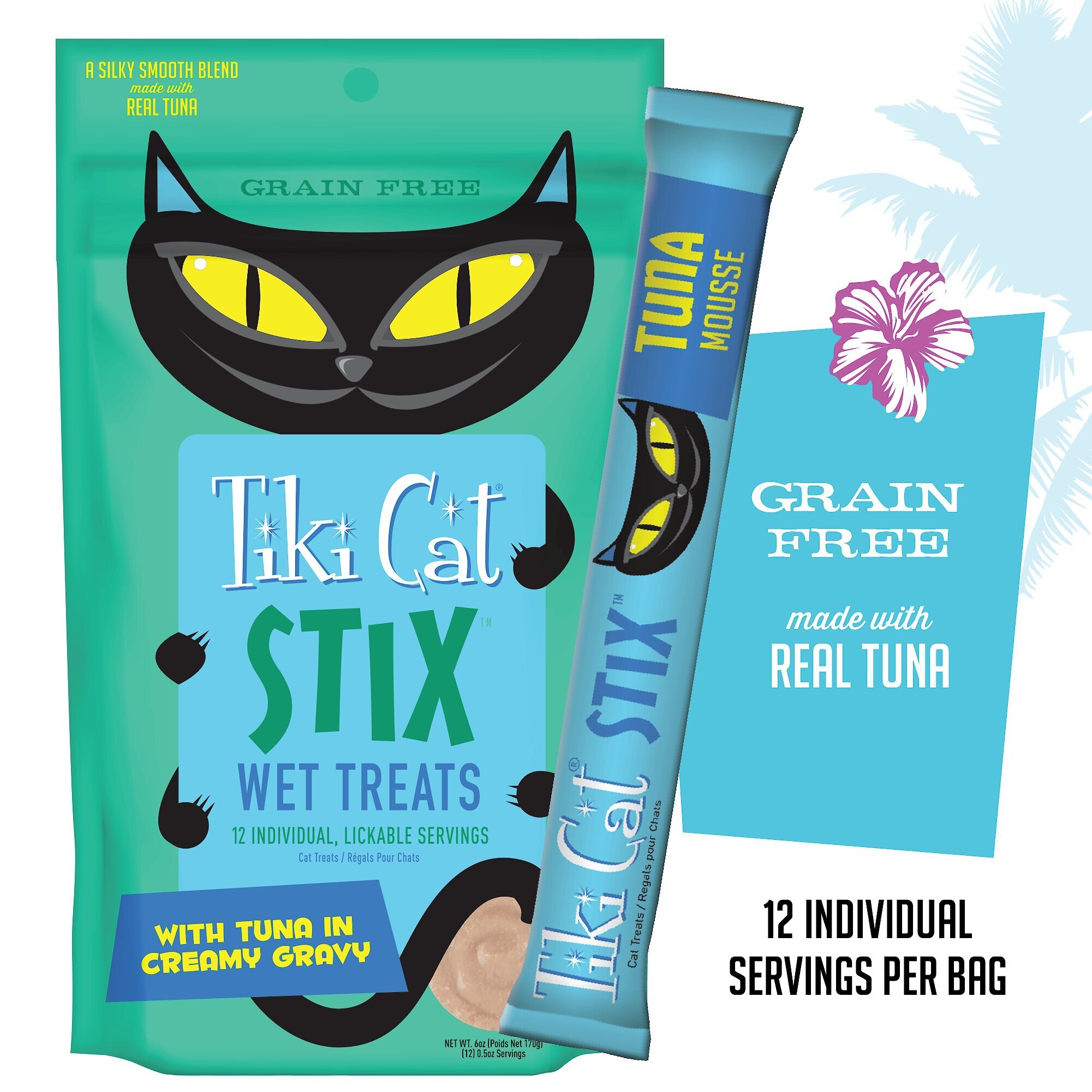 TIKI CAT Stix Tuna GrainFree Cat Treats