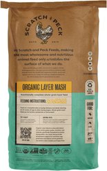 Scratch and Peck Feeds Naturally Free Organic Layer 16% Chicken & Duck Feed, 40-lb bag slide 2 of 9