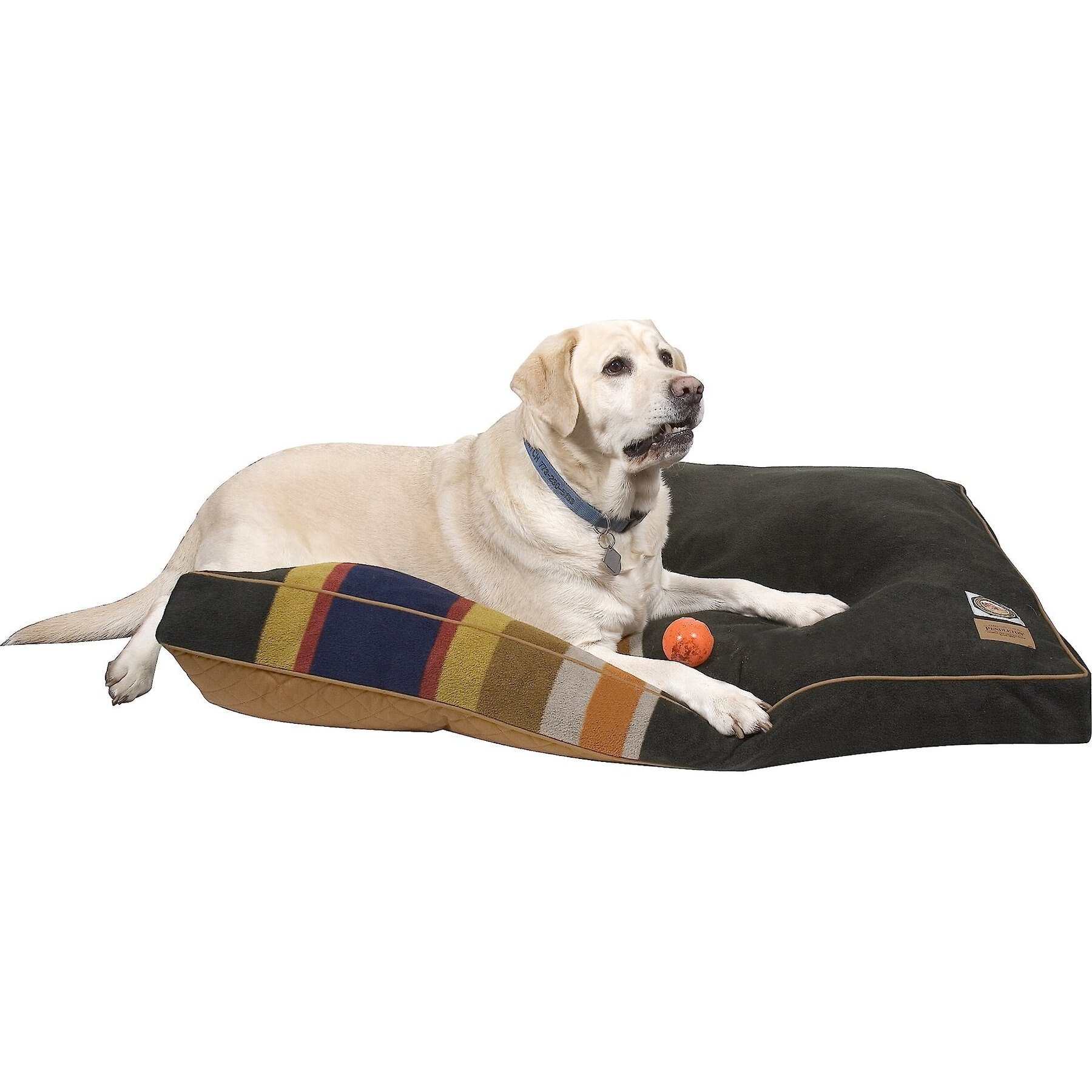 Bark and Slumber Bark And Slumber Abstract Bailey Blue Medium Lounger Dog  Bed Cover