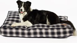 Pendleton Charcoal Ombre Petnapper Pillow Dog Bed with Removable Cover, Medium