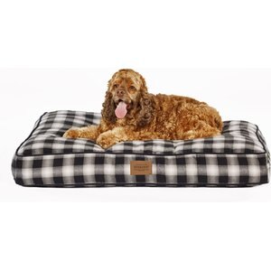 Pendleton Charcoal Ombre Petnapper Pillow Dog Bed w/Removable Cover, Large