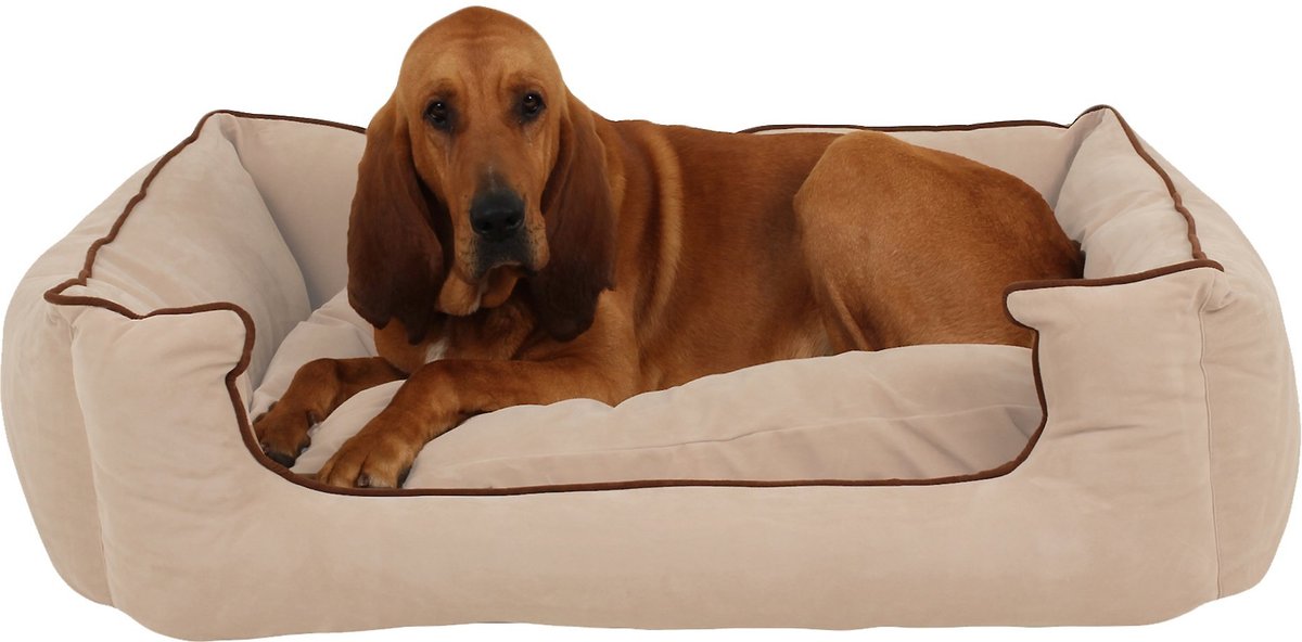 Microfiber Kuddle Lounge Comfort Dog Bed