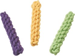 Ethical Pet Knot-Ical Tuff Stick Dog Toy, 10-in