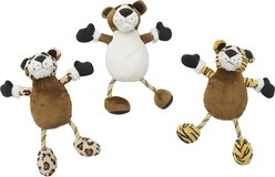 Ethical Pet Wild Things Squeaky Plush Dog Toy