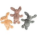 Ethical Pet Cuddle Bunnies Squeaky Plush Dog Toy, Character Varies