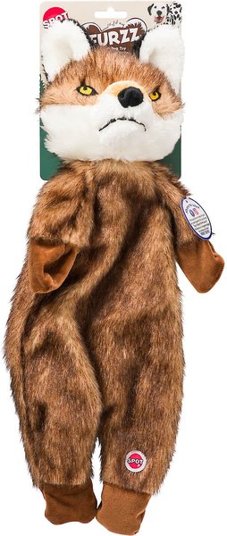 Ethical Pet Furzz Fox Squeaky Plush Dog Toy, 20-in slide 1 of 1