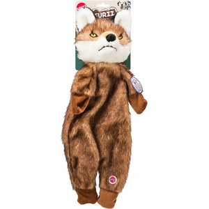 Ethical Pet Furzz Fox Squeaky Plush Dog Toy, 20-in
