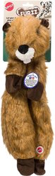 Ethical Pet Furzz Beaver Squeaky Plush Dog Toy, 20-in