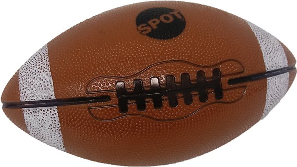 ETHICAL PET Football Squeaky Plush Dog Toy 