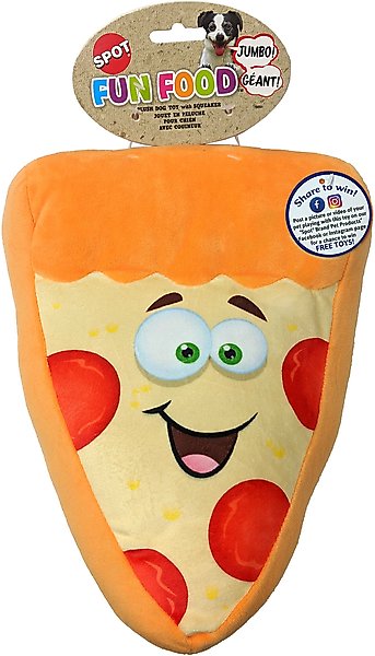 Ethical Fun Food Pizza Plush Dog Toy Ethical Fun Food Pizza Plush Dog Toy