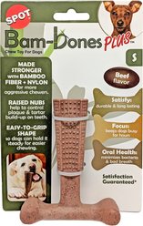 Ethical Pet Bam-bones Plus Beef Tough Dog Chew Toy, 4-in