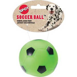  Large Soccer Ball - Soft, Squeaky Dog Toy - Natural Rubber  (Latex) - for Large Breed Dogs & Senior Dogs - 5 Diameter - Complies with  Same Safety Standards as Children's Toys : Pet Supplies