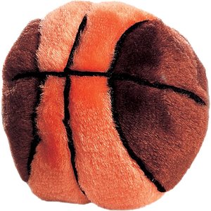 Ethical Pet Basketball Squeaky Plush Dog Toy