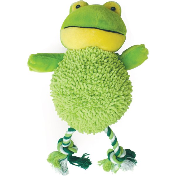 FabDog Floaties Floating Squeaky Dog Toy, Frog — Animal Connection LLC