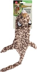 Ethical Pet Mini Skinneeez Jungle Cat Stuffing-Free Squeaky Plush Dog Toy, Character Varies
