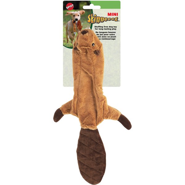 ETHICAL PET Skinneeez Forest Series Raccoon Stuffing-Free Squeaky Plush Dog  Toy, 14-in 