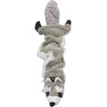 Ethical Pet Bungee Skinneeez Raccoon Stuffing-Free Squeaky Plush Dog Toy