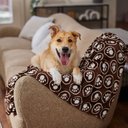 Ethical Pet Snuggler Patterned Dog Blanket, Chocolate, 60-in