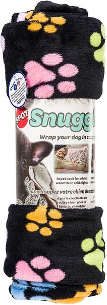 Ethical Pet Snuggler Patterned Dog Blanket, Black, 60-in slide 1 of 1