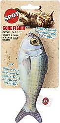 Ethical Pet Gone Fishin' & Nip Cat Toy, Color Varies 6.5-in
