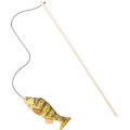 Ethical Pet Gone Fishin' Teaser Wand Cat Toy, Color Varies