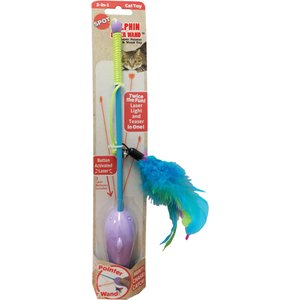 Ethical Pet Dolphin Laser Wand Cat Toy, Color Varies
