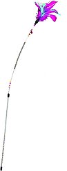 Ethical Pet Spring Coil Teaser Wand Cat Toy, Color Varies