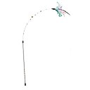Ethical Pet Wire & Beads Teaser Wand Cat Toy, Color Varies