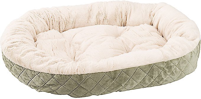 Halo reversible rectangular outlet cuddler dog bed