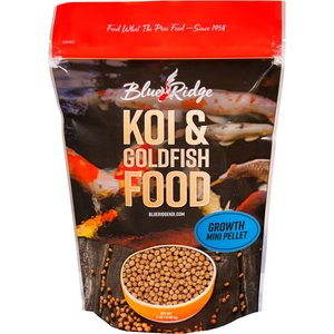 Blue Ridge Koi & Goldfish Mini Pellet Growth Formula Koi & Goldfish Food, 2-lb bag