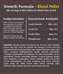 Blue Ridge Koi & Goldfish Blend Pellet Growth Formula Koi & Goldfish Food, 5-lb bag slide 2 of 7
