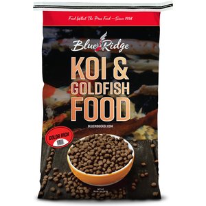 Blue Ridge Koi & Goldfish Color Rich Formula Koi & Goldfish Food, 25-lb bag