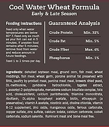 Blue Ridge Koi & Goldfish Cool Water Wheat Formula Koi & Goldfish Food, 5-lb bag slide 2 of 7