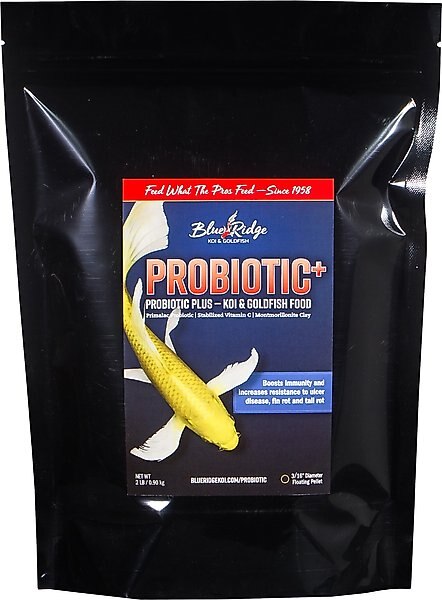 Blue Ridge Koi & Goldfish Probiotic Plus Formula Koi & Goldfish Food, 2-lb bag slide 1 of 3