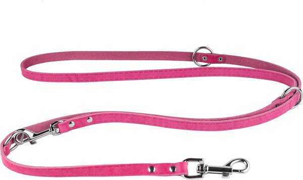 Blueberry Pet Durable Pink Webbing Ladybug Designer Dog Leash